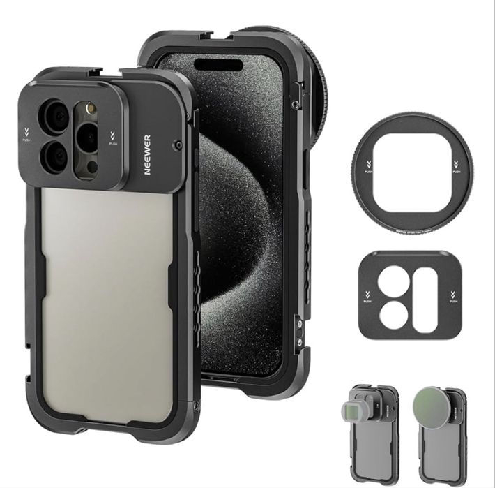 NEEWER Cage Rig iPhone 15 Pro Max