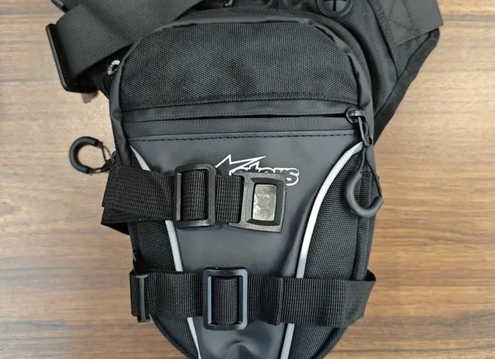 Borseta moto Alpinestars leg bag/ borseta picior moto/ rucsac moto atv