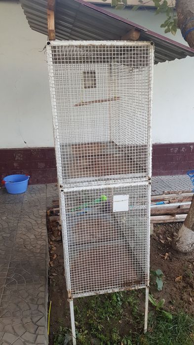 Икки этажли қафас  размер бўйи 2м эни 60см/1м