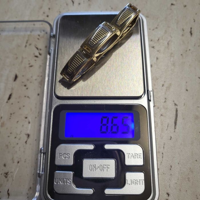 Bratara aur 14k, lungime 22 cm, noua, 8,65gr.