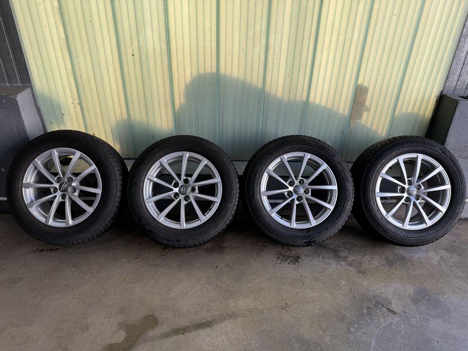 Roti iarna audi A6 C8 R17 anvelope 225/60R17 Bridgestone