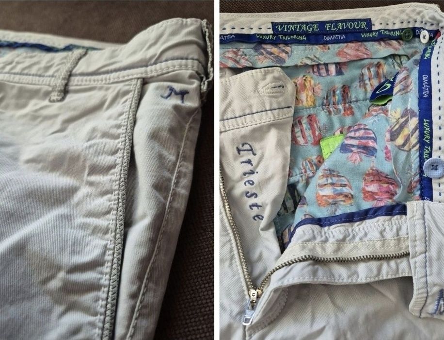Pantaloni exclusiviști bărbați, Dimattia, Slim Fit, Italia - W50