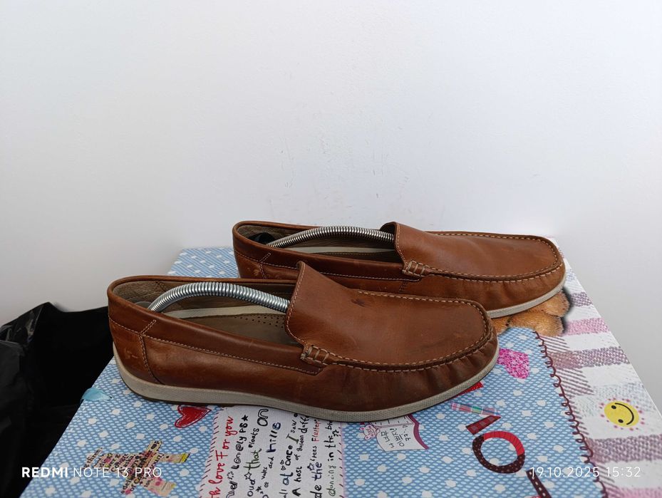 'ECCO ''оригинални мъжки мокасини 44 номер