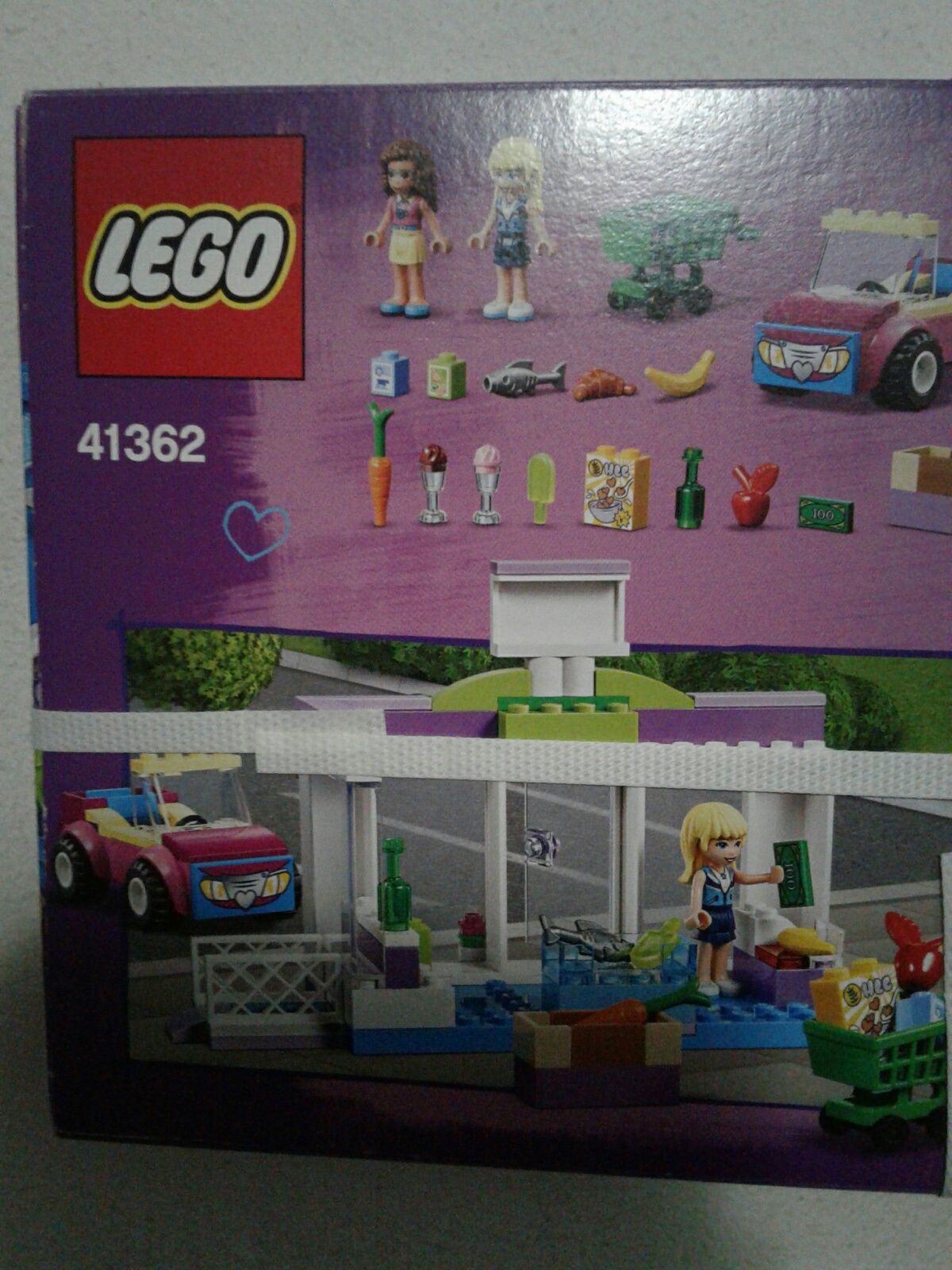 Lego Friends 41362 Supermarketul din Heartlake, set nou, sigilat