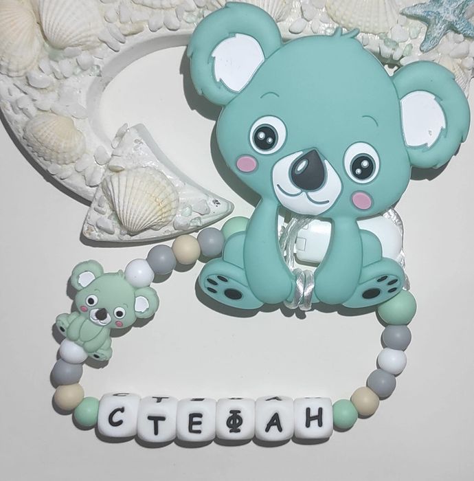 Силиконов клипс за бебе