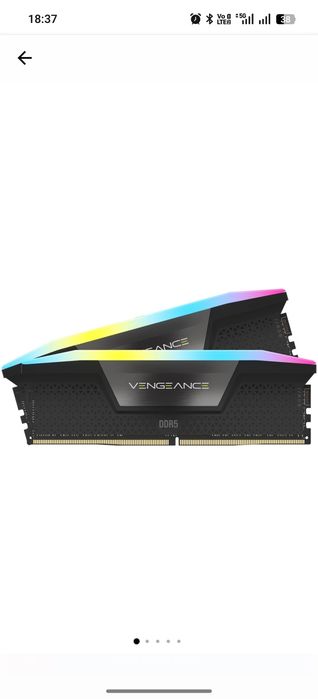 Corsair Vengeance Std PMIC, XMP 3.0 Black Heatspreader, 64GB ddr5