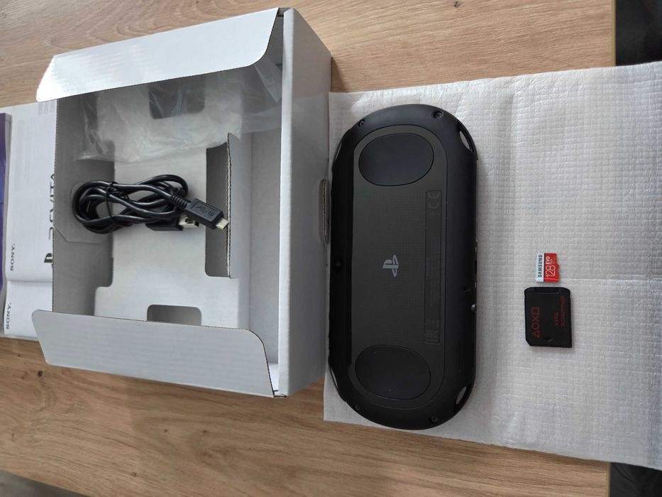 Joc de copii PS Vita Slim modat cu SD2VITA și card 128gb Samsung Evo