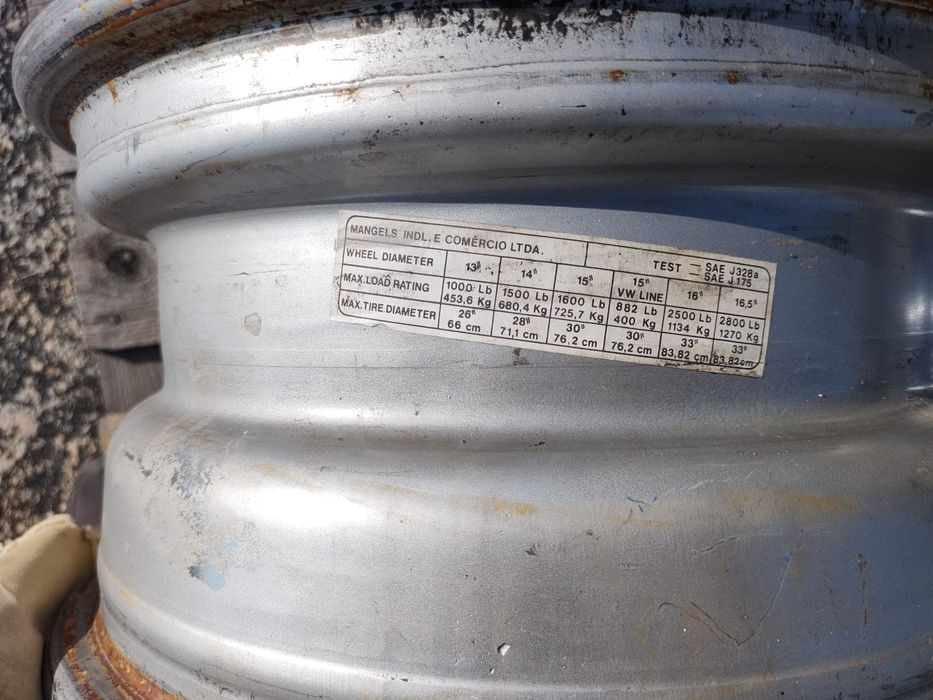 15 джанти 4х130 VW BEETLE 4x130 CUSTOM STEEL 7J ет0 Mangels