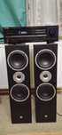 Statie Kenwood hi-fi si Boxe ,Cat' 380W( filtre) ,de podea