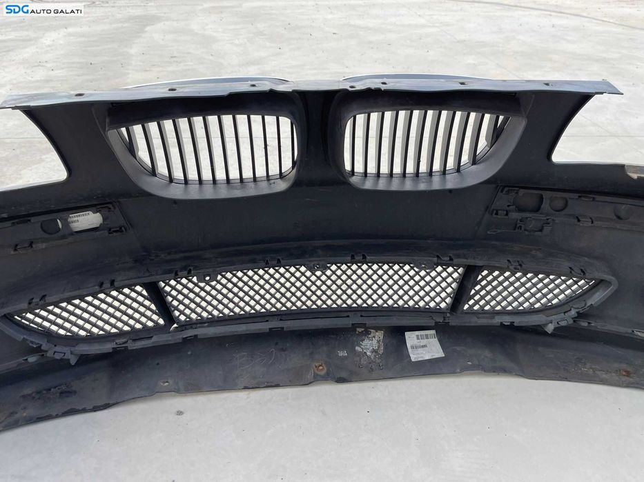 Bara Spoiler Fata Completa cu Grile si Proiectoare BMW Seria 1 E81 E87 2004 - 2008 Cod BM04025BAN [Z0072]