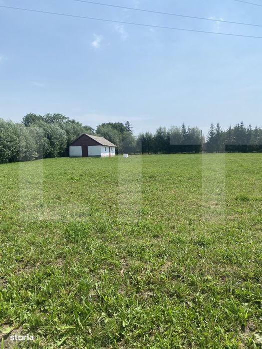 Teren intravilan 3.000 mp cu front stradal 30 m – Sat. Moacsa, utili