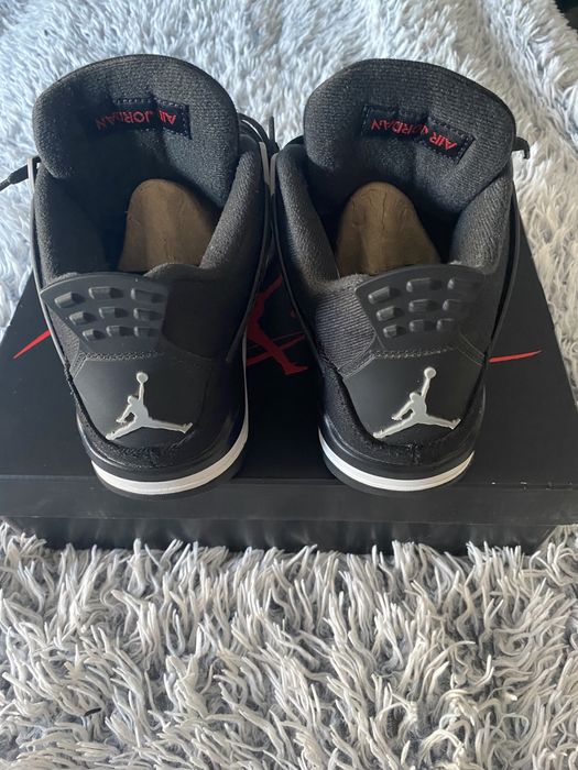 vand Jordan 4 Black canvas SE