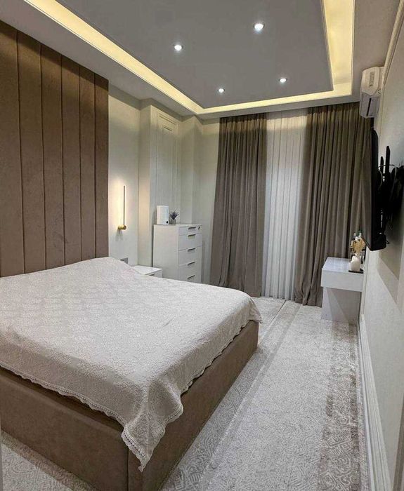 3-х ком. в ЖК «Oq Saroy Deluxe» 100 м2 с постоянной охраной ID: 4318