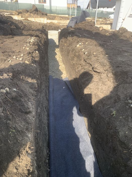 Montăm fose septice durabile, drenaj, canalizare, apă, gaz!