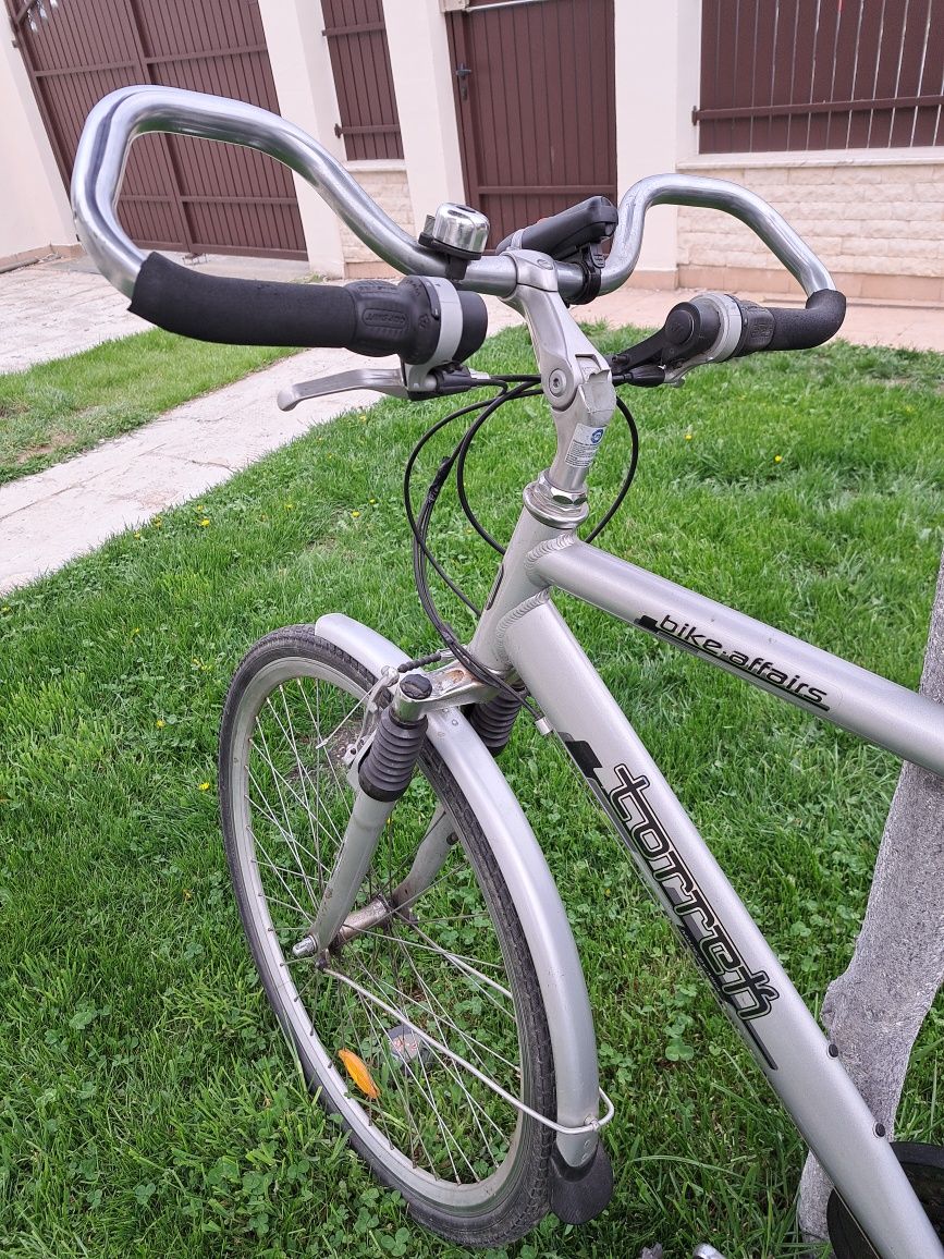 Vând bicicleta trekking TORREK , 24 viteze, full suspension