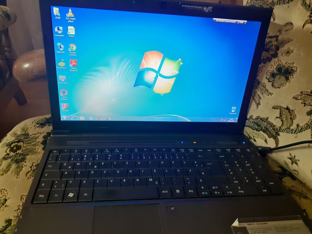 Laptop Acer travel mate 8571