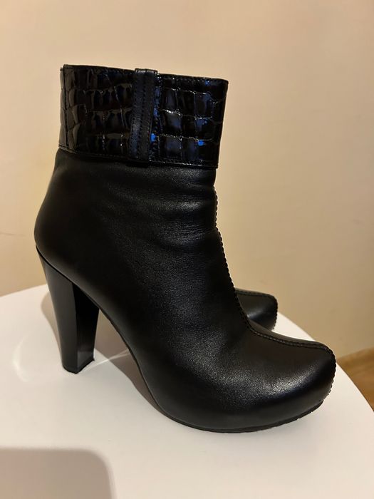 Дамски боти естествена кожа 38 размер