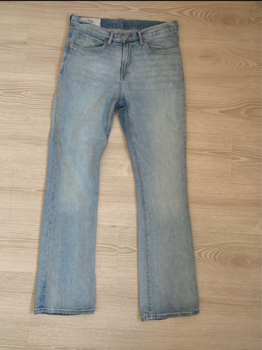 Blugi H&M Flared Albastri