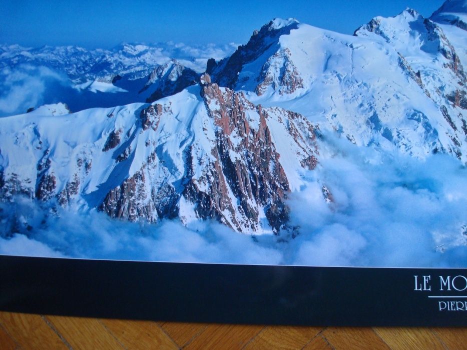 Fotografie noua mare Mont Blanc Chamonix cu semnatura fotografului