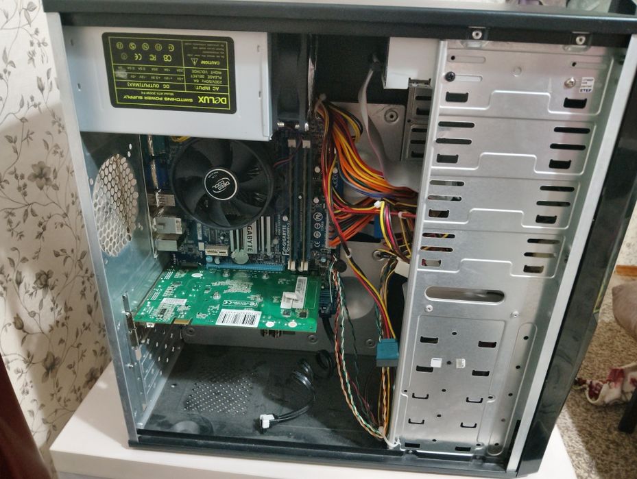 Рабочий системный блок без жёсткого диска