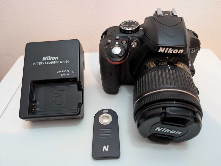 Camera foto DSLR NIKON D3300 4K Cadre