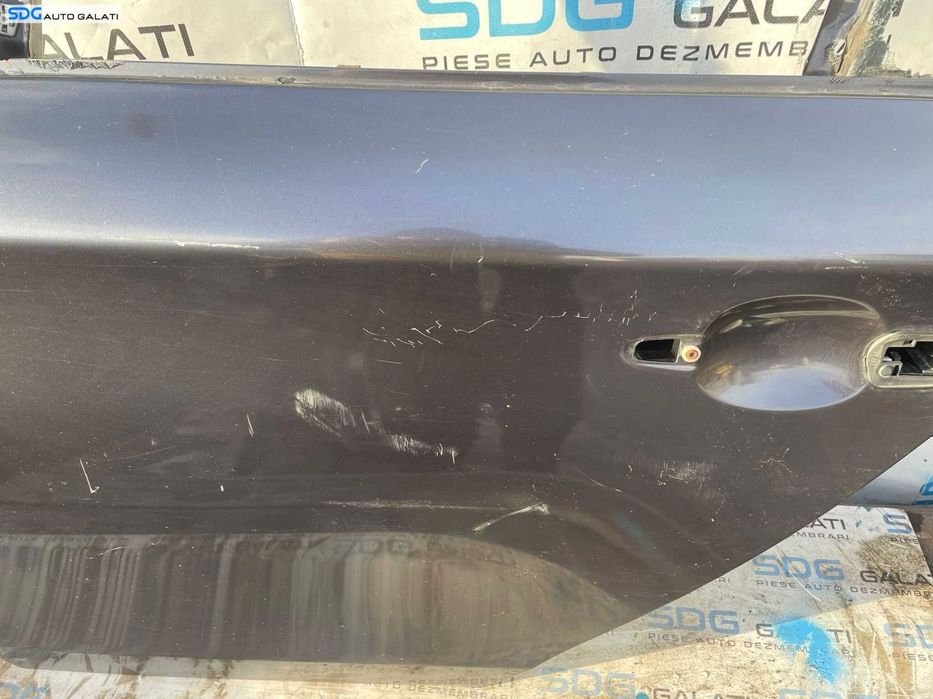 Usa Usi Portiera Portiere Stanga Spate cu Zgarieturi BMW Seria 1 E87 2004 - 2013 Culoare Sparkling Graphite Metallic [X2960]