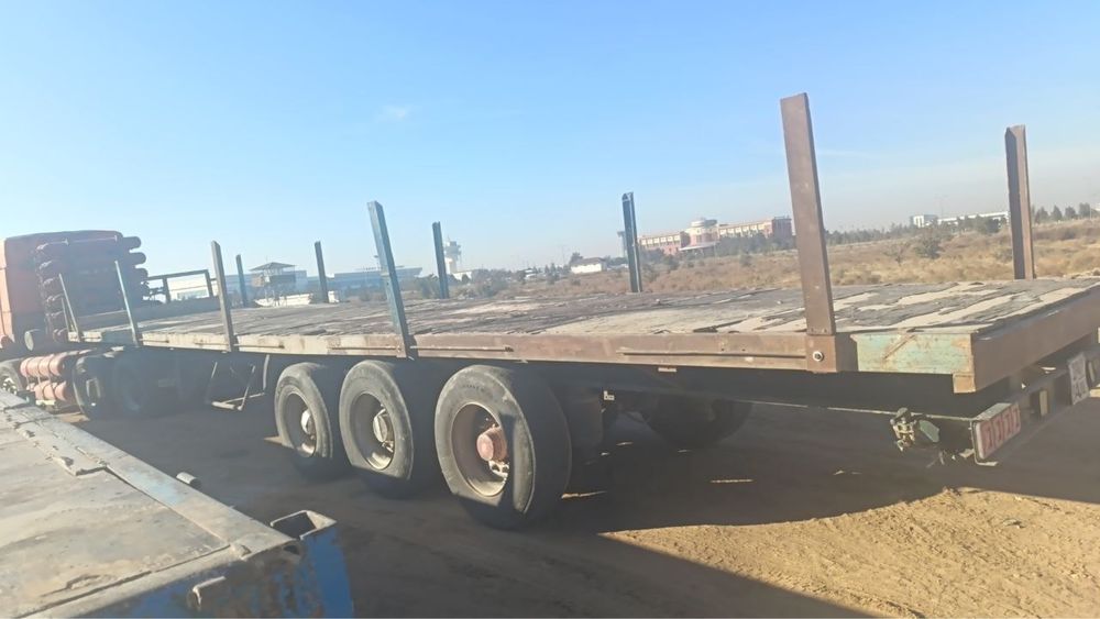 Площадка прицеп сотилади универсал контейнеровоз