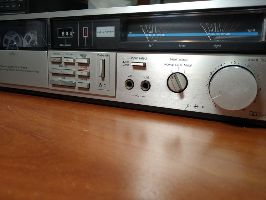 Deck Casetofon Technics M206