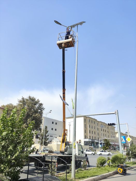 Projektor lampa прожектор свет projektr stalba stolba
