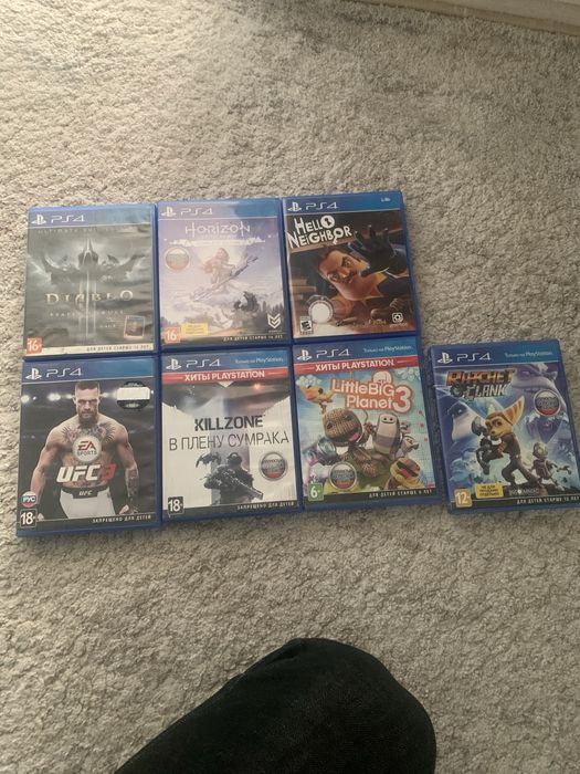 Игры на PS 4 в хорошем качестве не дорого звони договоримся