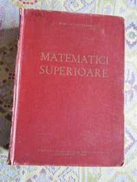 Matematici superioare, autor Romulus Cristescu