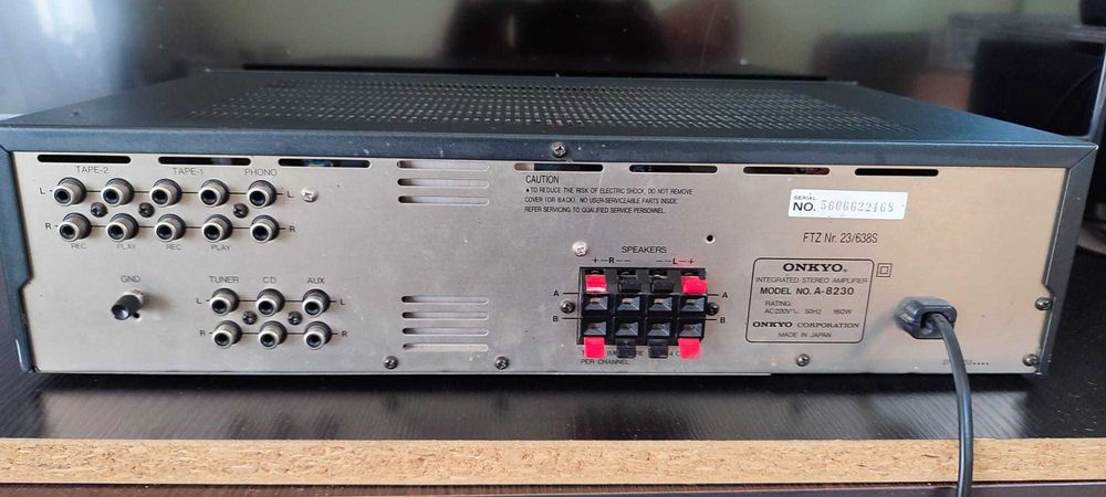 Amplificator Onkyo  A-8230 –2×80 W/8Ω,2×120 W/4Ω
