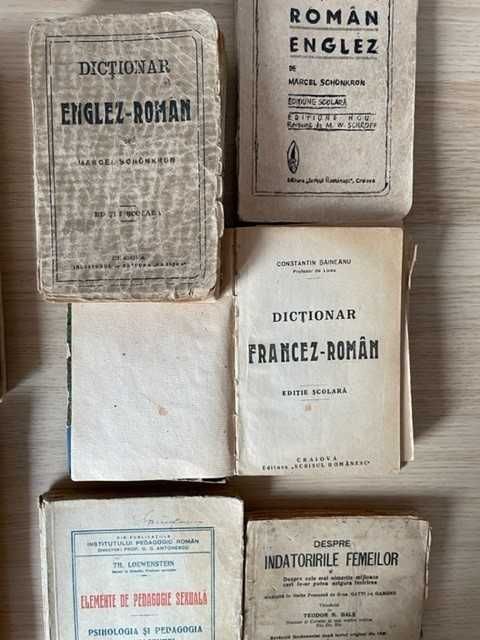 Carti vechi (ani ~1930) +  Chimie gen. Nenitescu