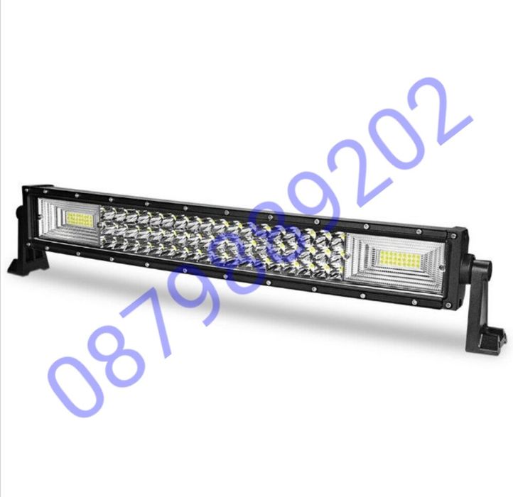 ЛЕД бар 7D 55см 324W,10-30v