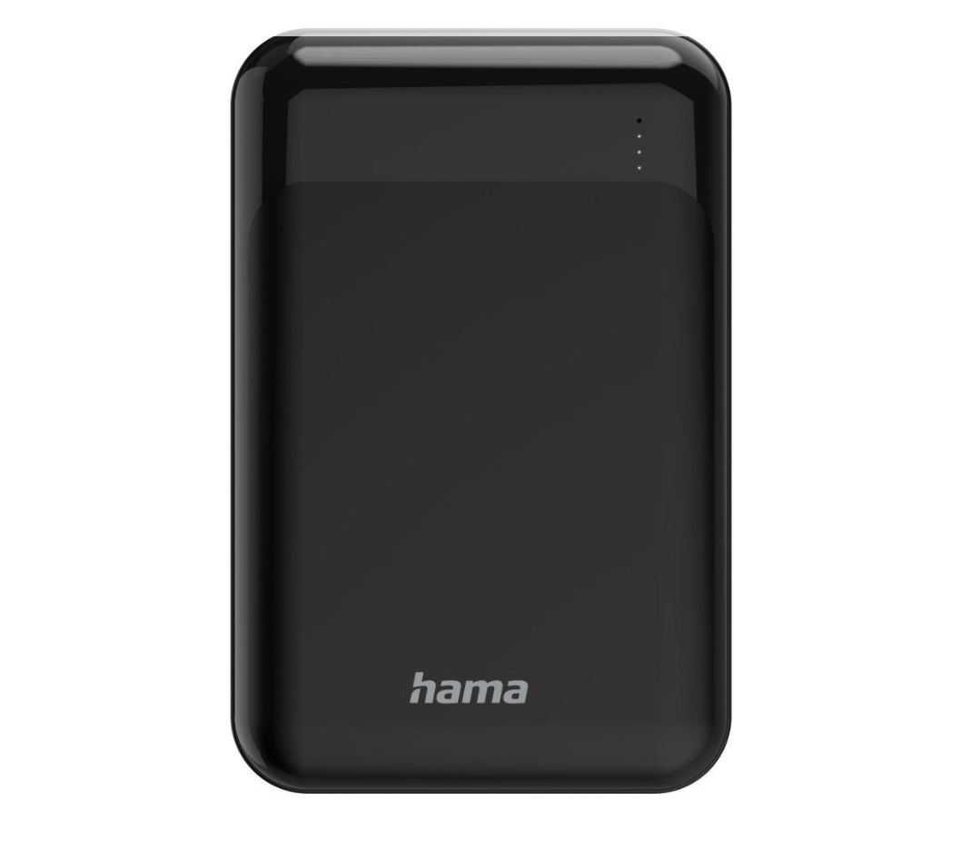 Външна батерия Hama Power Pack, 10000 mAh, 1x USB C, 2x USB A