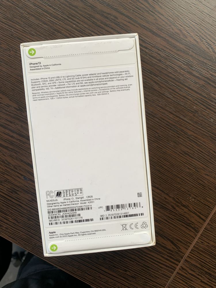 Iphone 13 белый 128