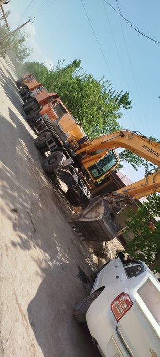 Услуги сантехника экскаватор Хон 3куб 1.8куб камаз зил