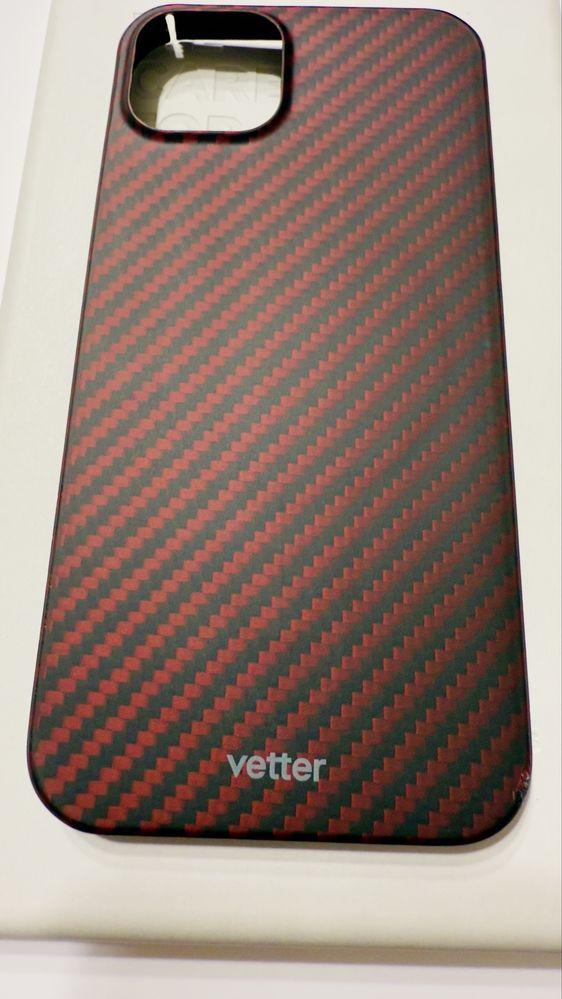 Vand husă din fibra de carbon si aramid penteu Iphone 14