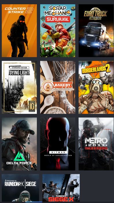 Продаю аккаунт в Стим без торга