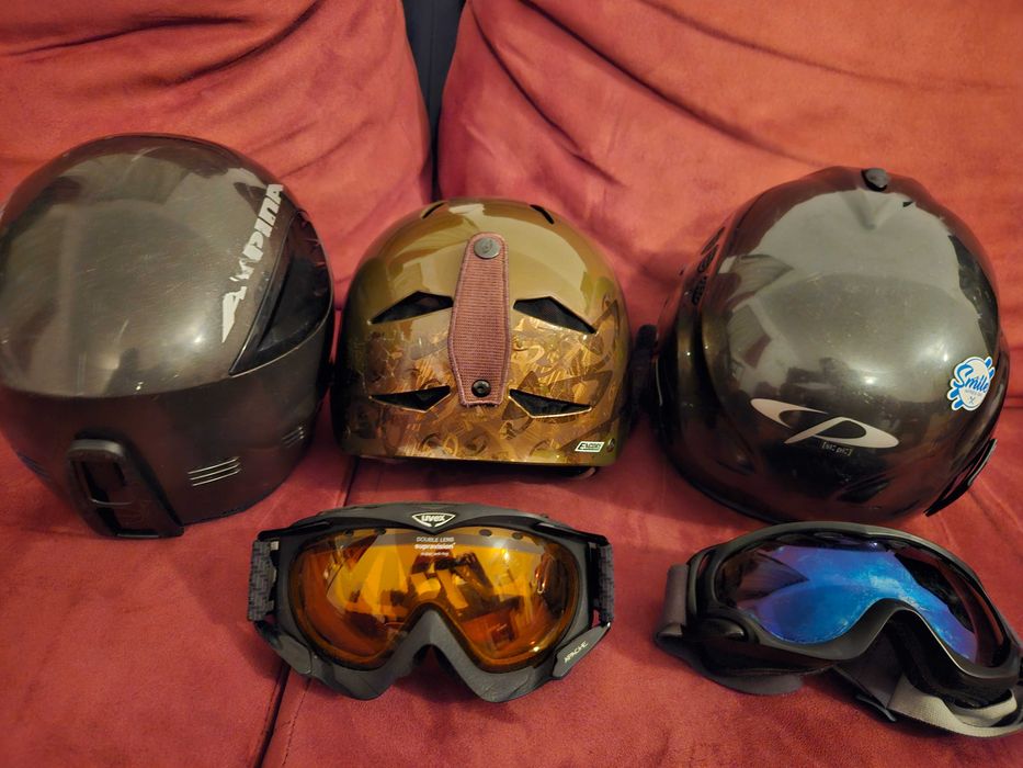 Casca ski copii si adulti neagra 53-56 61-64 si 52-55.5 maro