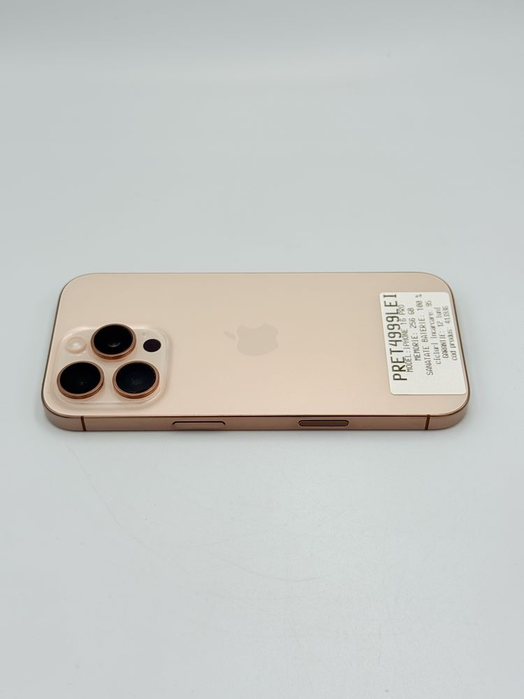 Magazin vindem iphone 16 pro 256 gb full box desert titanium ca nou