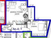 оф.22443 Двустаен/ Кършияка
