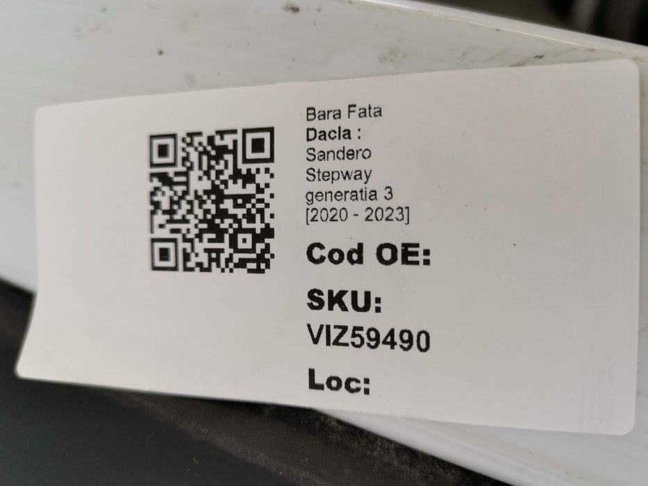 Предна броня Дачия Сандеро Стъпуей / Dacia Sandero Stepway генерация 3