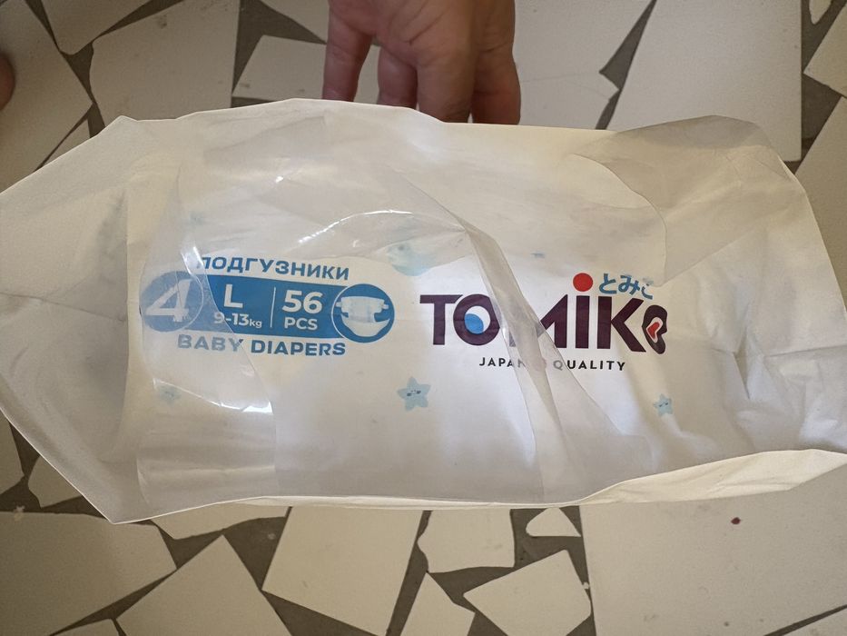 Подгузники TOMIKO L