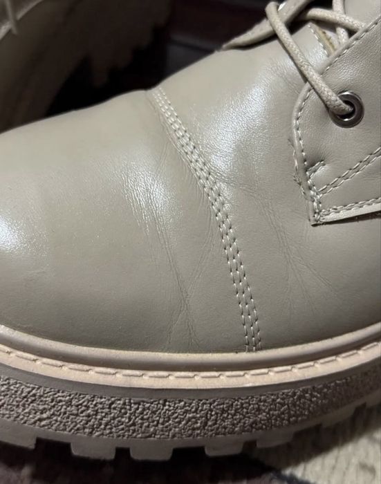 Ботинки из натуральной кожи Б/У