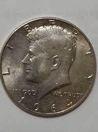 1964 Half Dollar argint