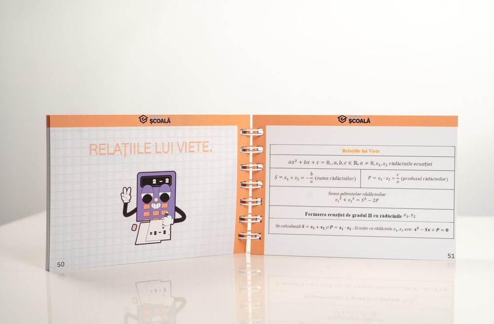 Culegere BAC Matematica – Flashcard Start in Scoala