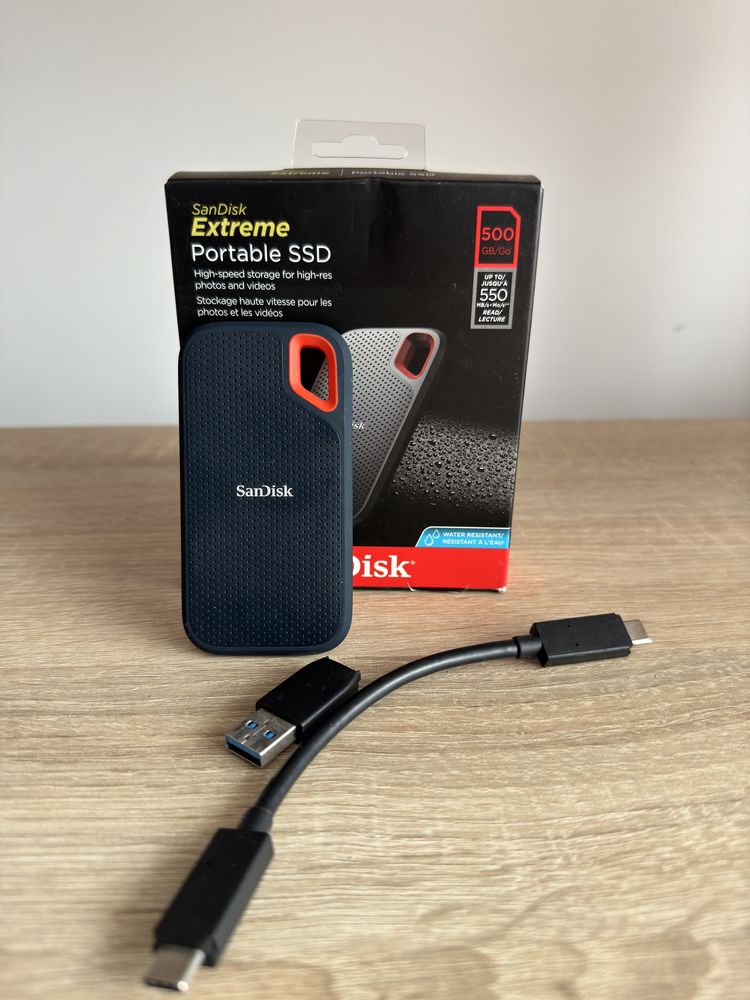 SSD Extern Sandisk Extreme Portable 500Gb