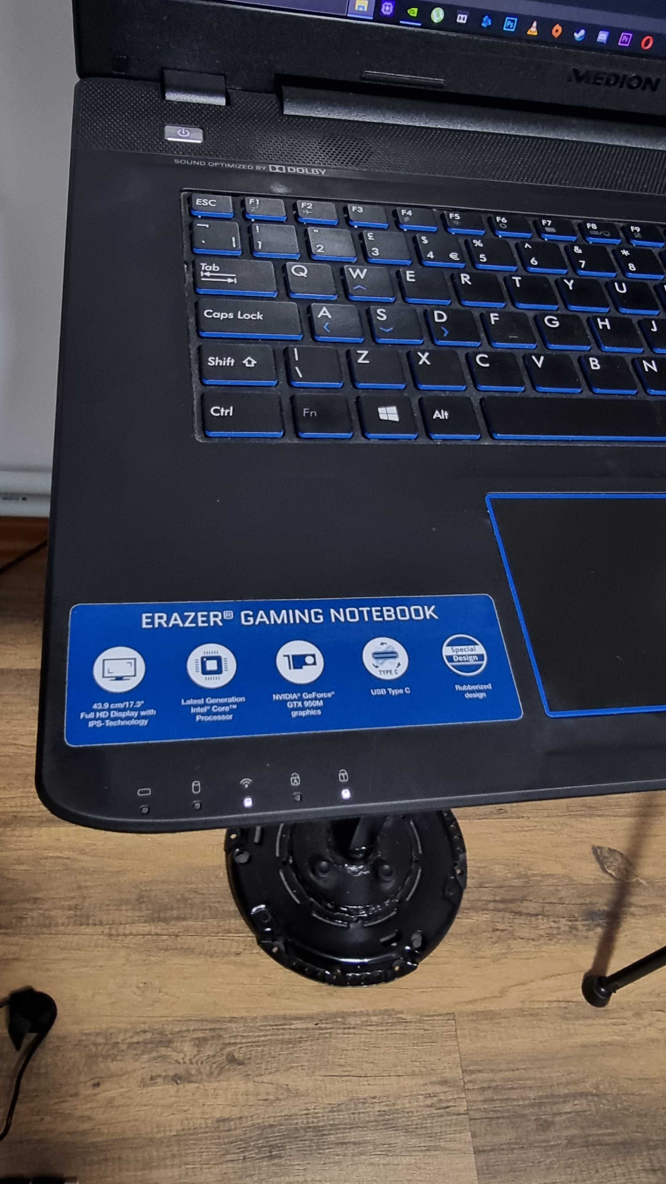 Laptop Gaming Erazer