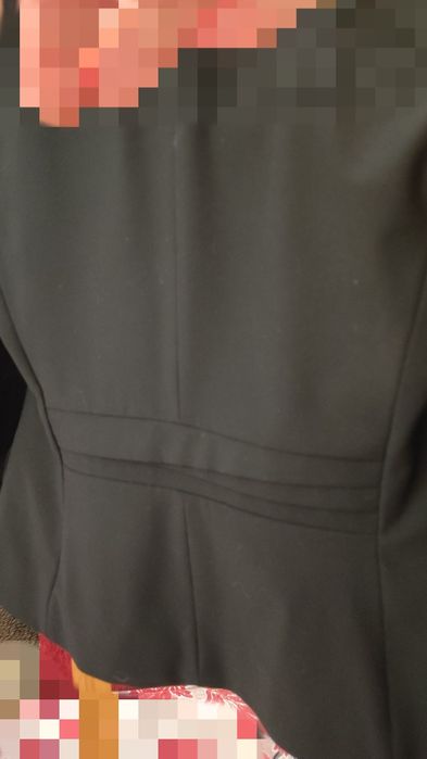 Черно дамско сако на comma, M/L, с етикета